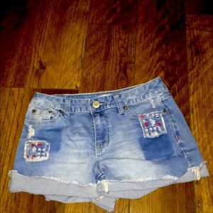 jean shorts